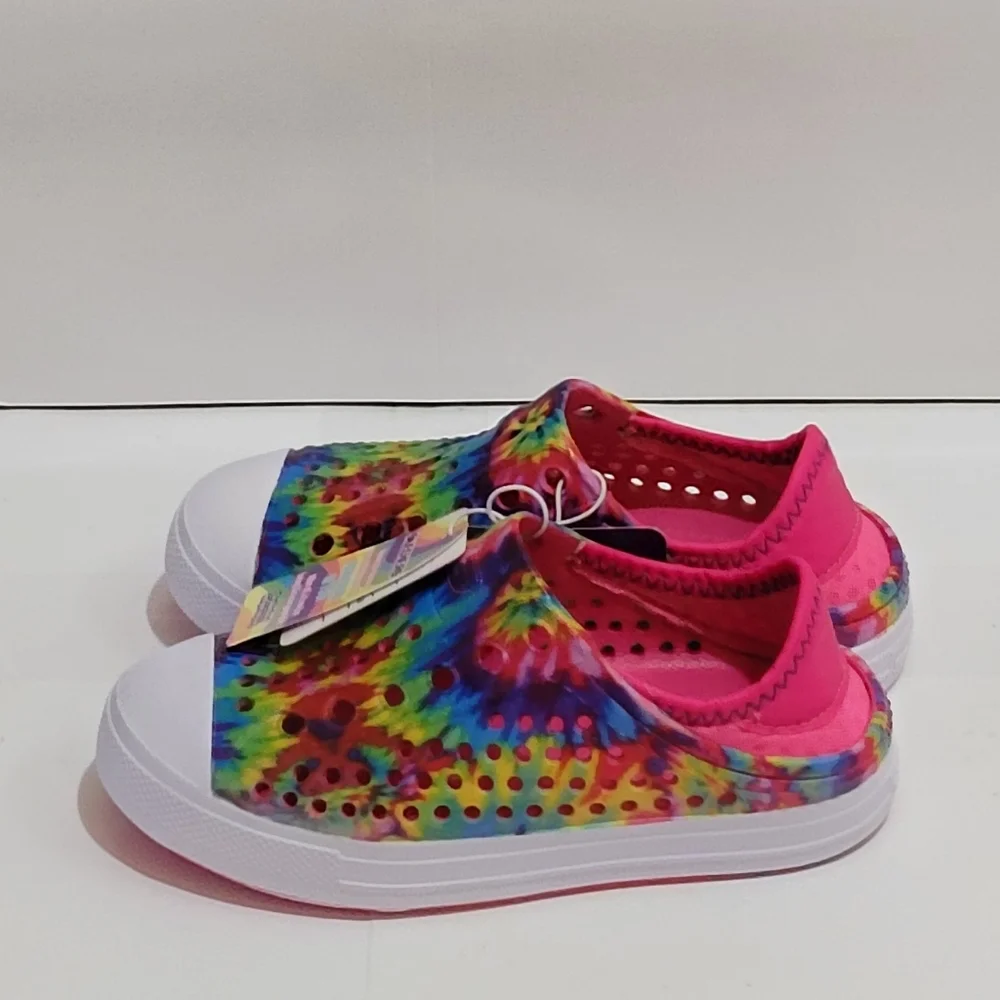Skechers Foamies Guzman Steps Aqua‎ Surge Tie-Dye Water Shoes Kids